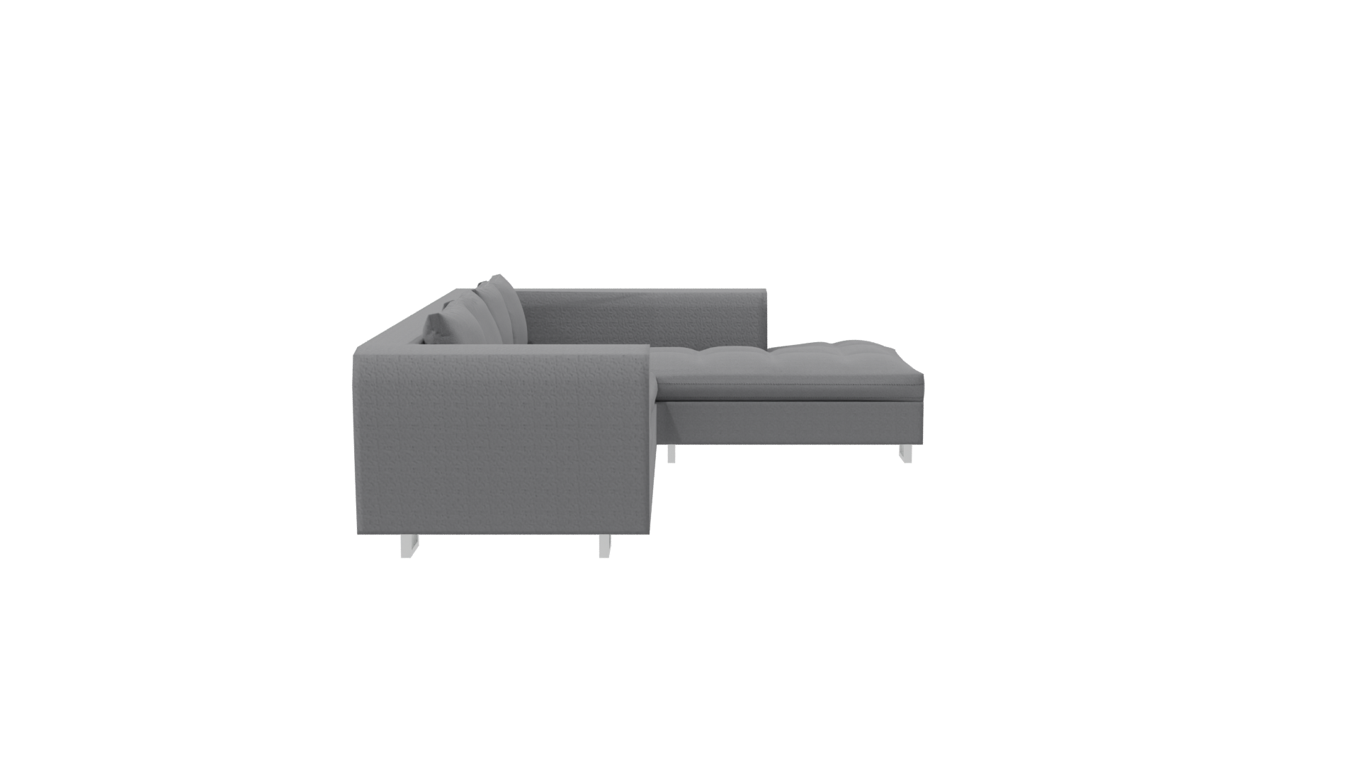 Modern Sectional Sofa 3D Model - Professional 3D Model Render 23