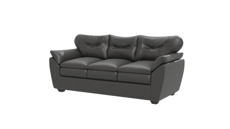 Stylish Leather Sofa Model 3D - Professional 3D Model Render 12