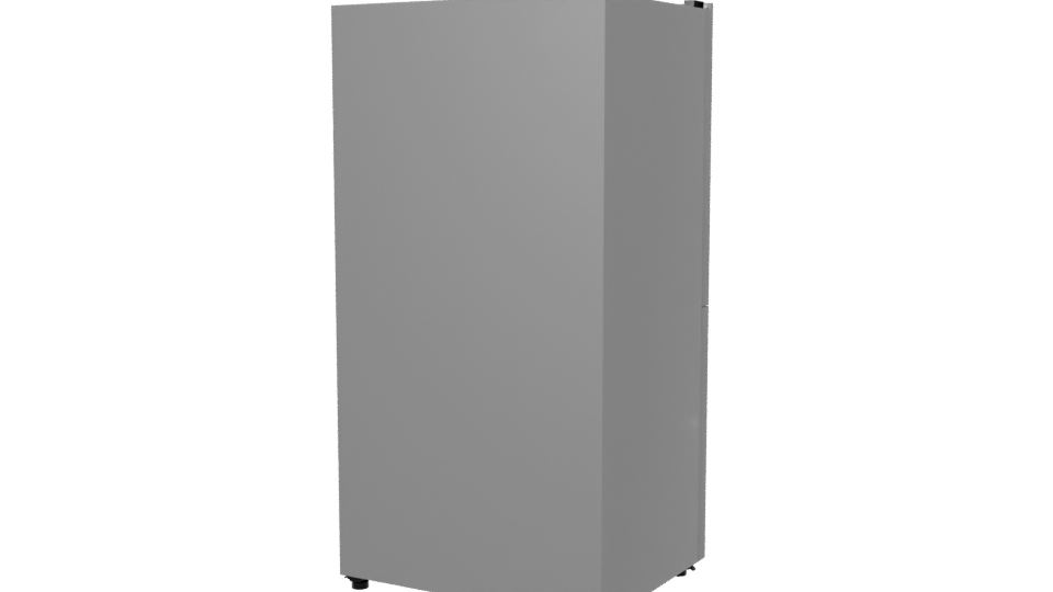 Stylish Refrigerator 3D Model - Professional 3D Model Render 6