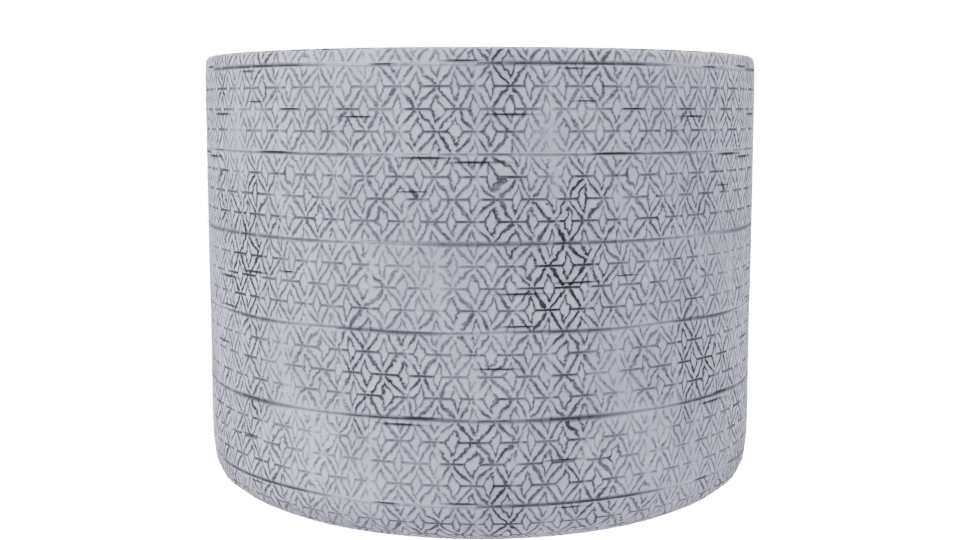 Elegant Decorative Pot 3D Model - Professional 3D Model Render 8