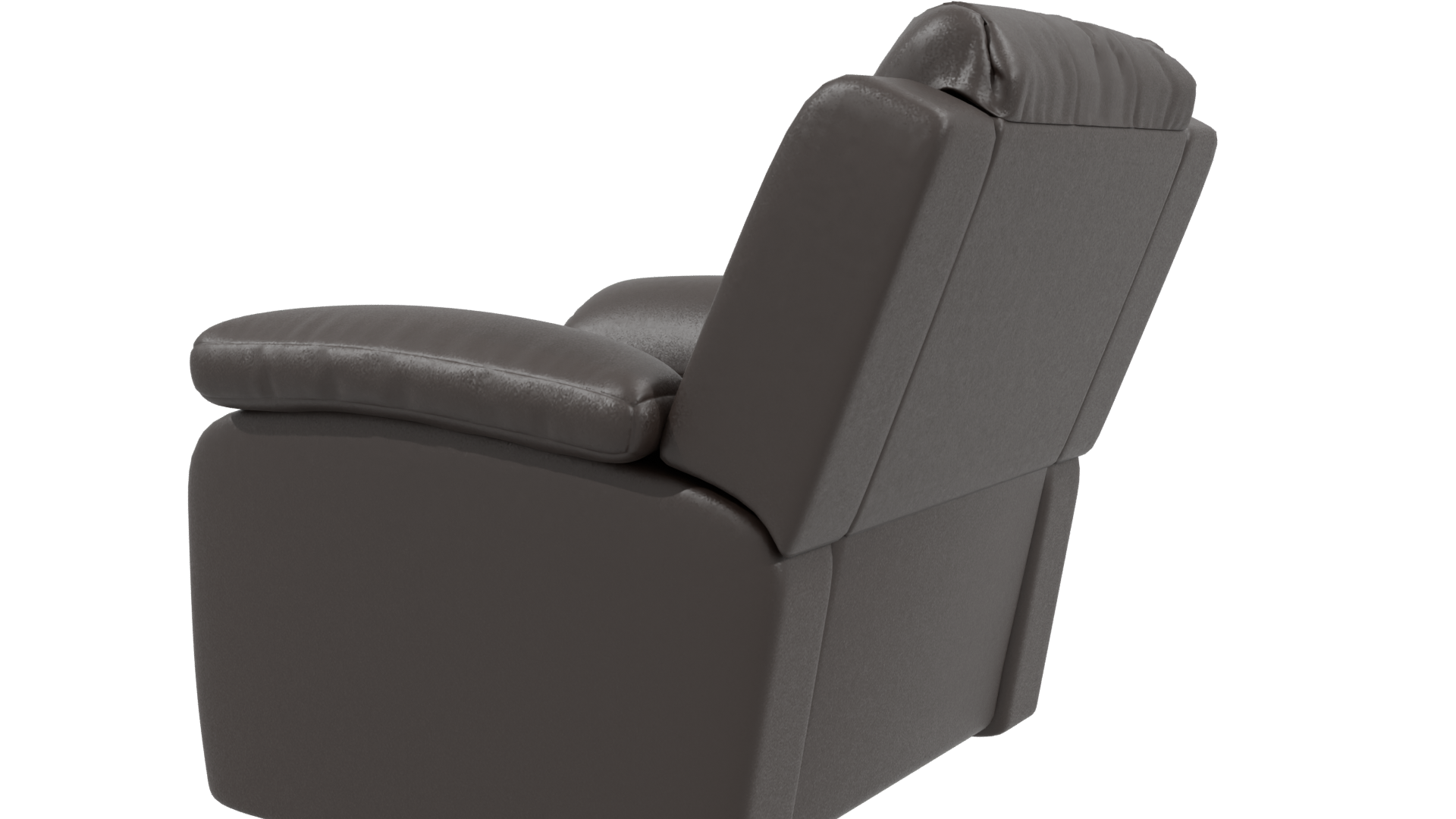 Leather Recliner Chair 3D Model - Professional 3D Model Render 3