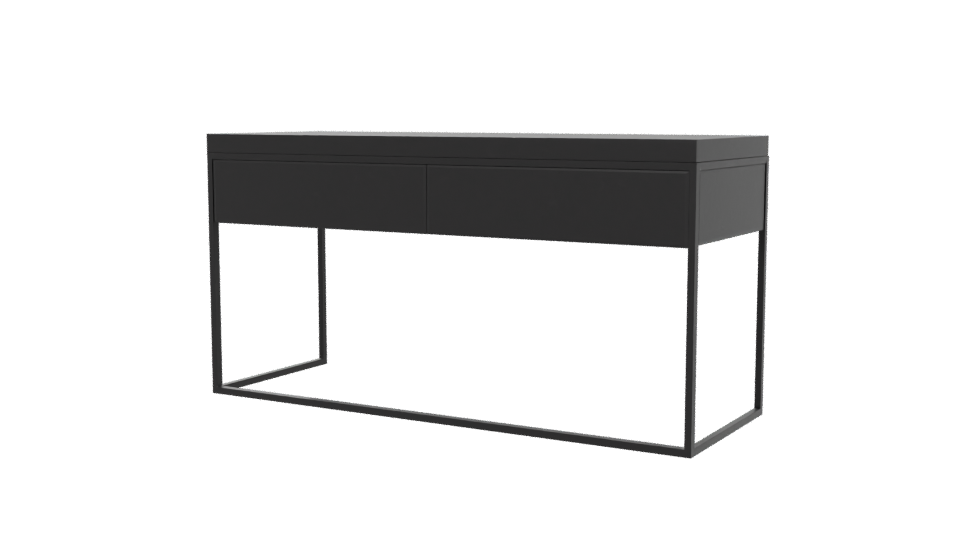 Sleek Modern Desk 3D Model - Professional 3D Model Render 6