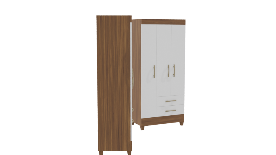 Combo Closet Furniture Set 3D - Professional 3D Model Render 9