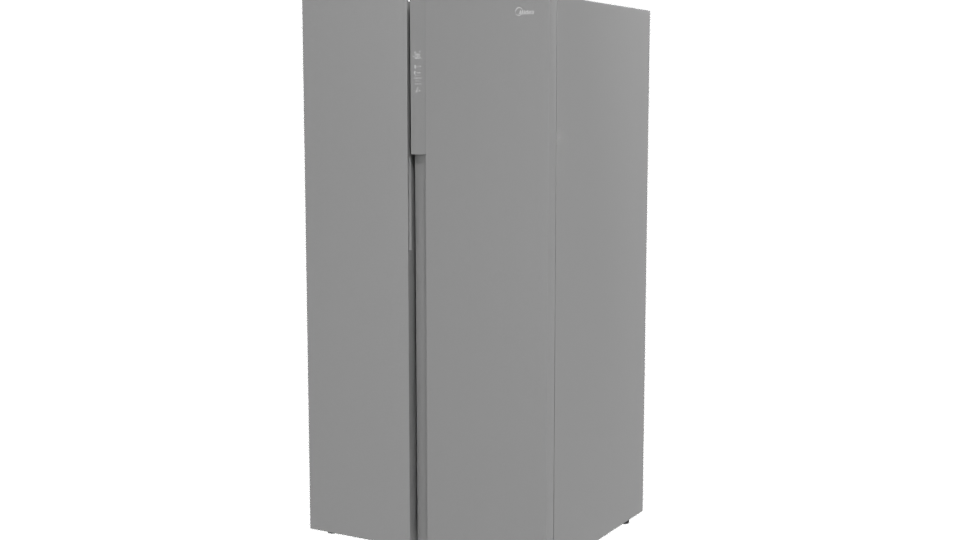Sleek Modern Refrigerator 3D Model - Professional 3D Model Render 12