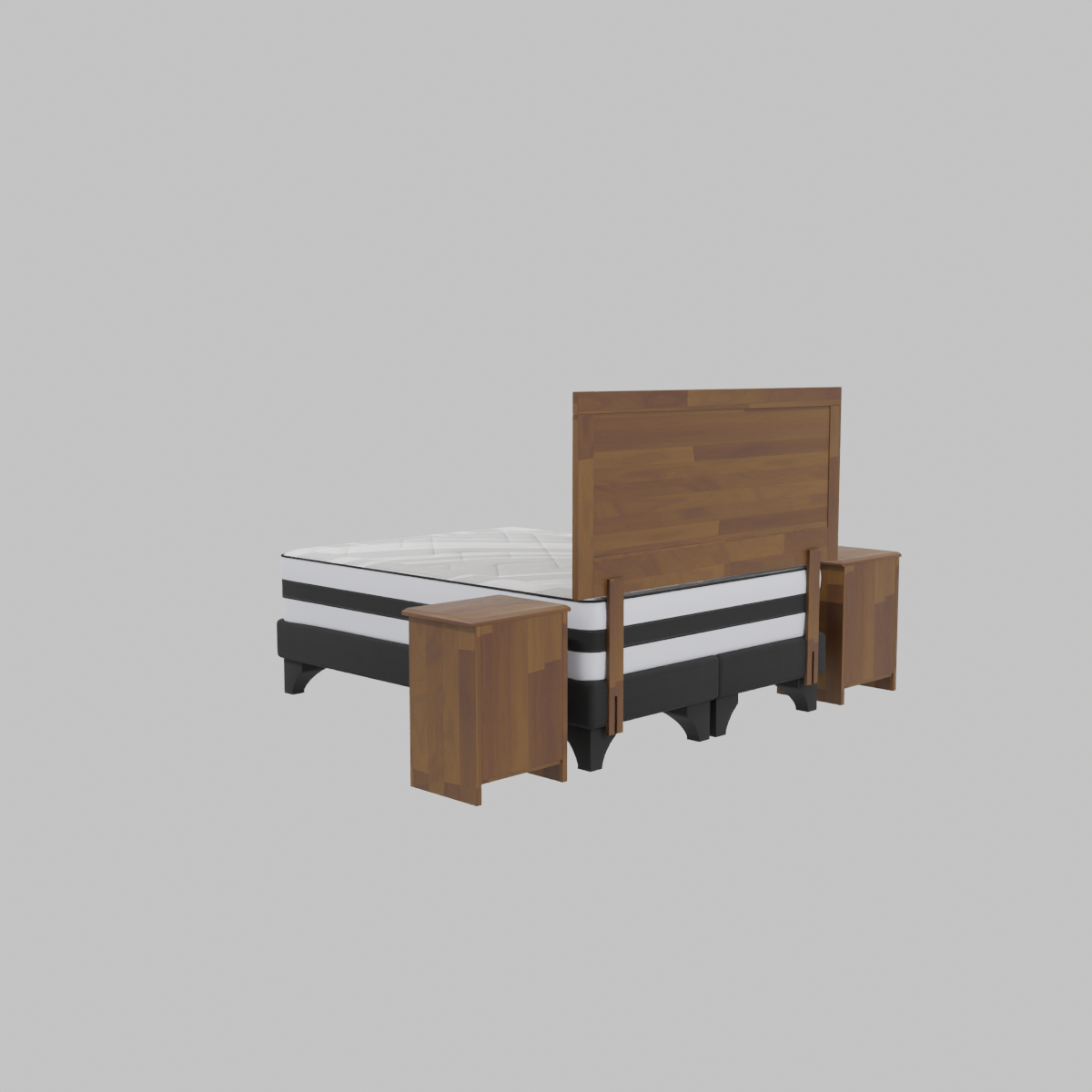 Cama Driven 2 plazas Blanco