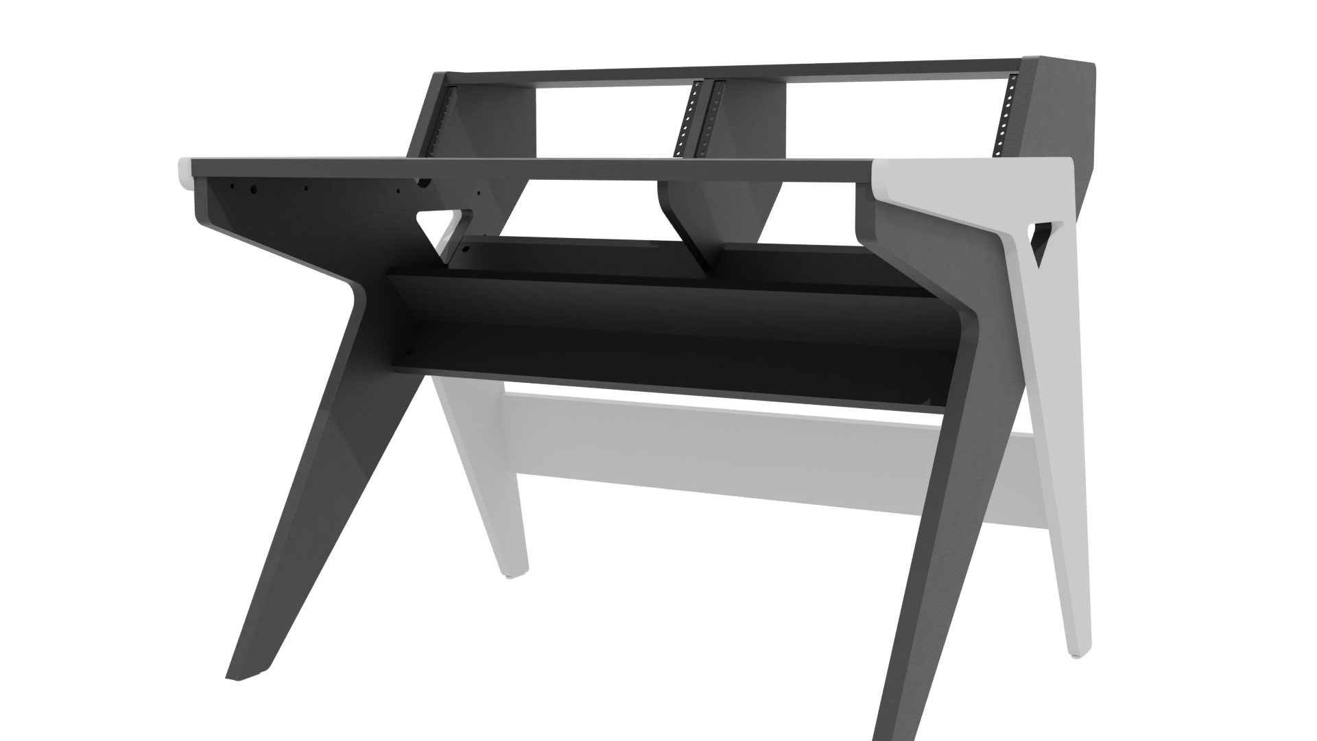 Contemporary Desk Model 3D - Professional 3D Model Render 12