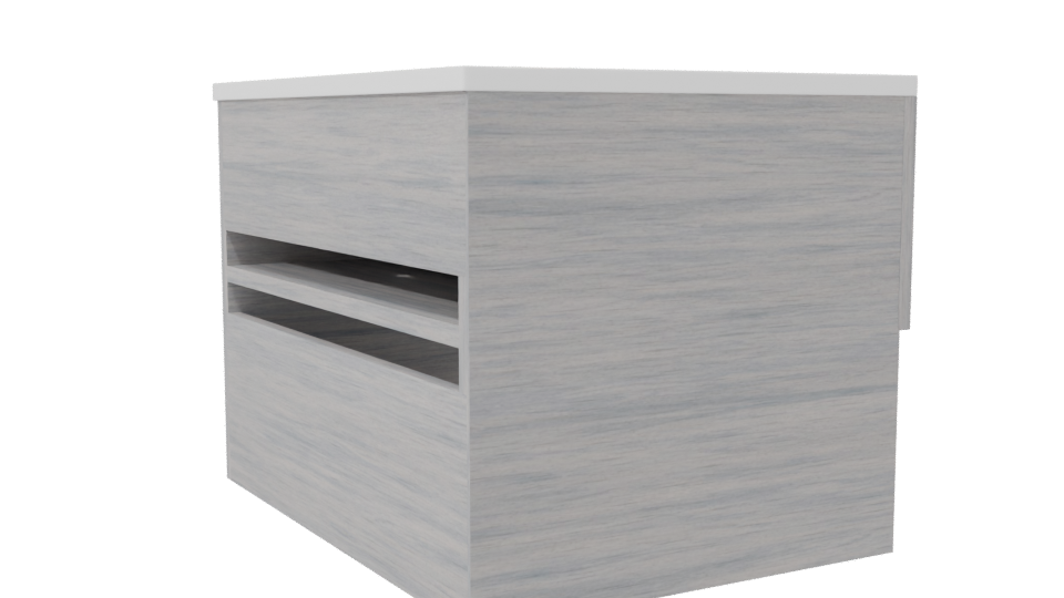 Contemporary Bathroom Vanity 3D Model - Professional 3D Model Render 7