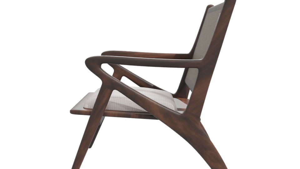 Sitial Canning Modern Chair 3D - Professional 3D Model Render 11