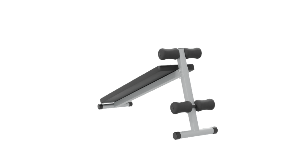 Decathlon Workout Bench 3D Model - Professional 3D Model Render 7