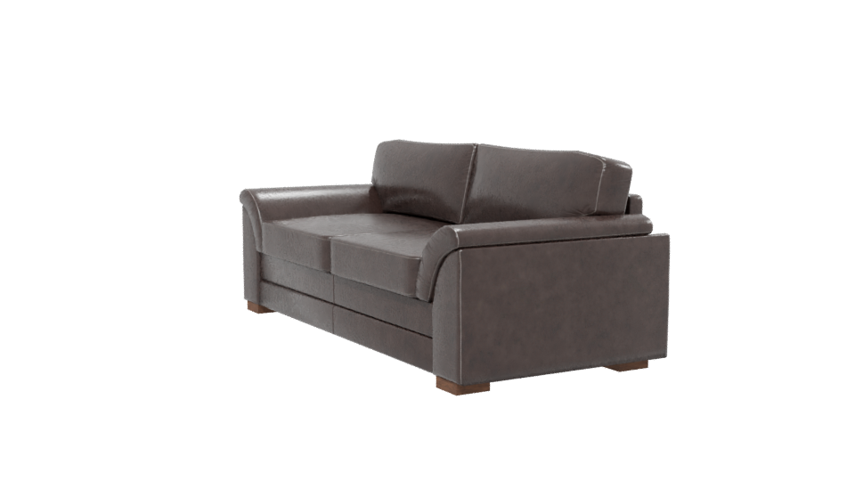 Realistic Leather Sofa Model 3D - Professional 3D Model Render 13
