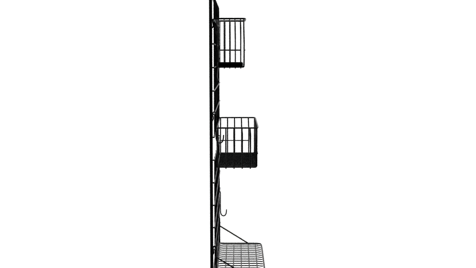 Sleek Modern Office Desk 3D - Professional 3D Model Render 8