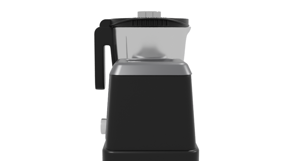 MagChef Black Kitchen Robot 3D - Professional 3D Model Render 2