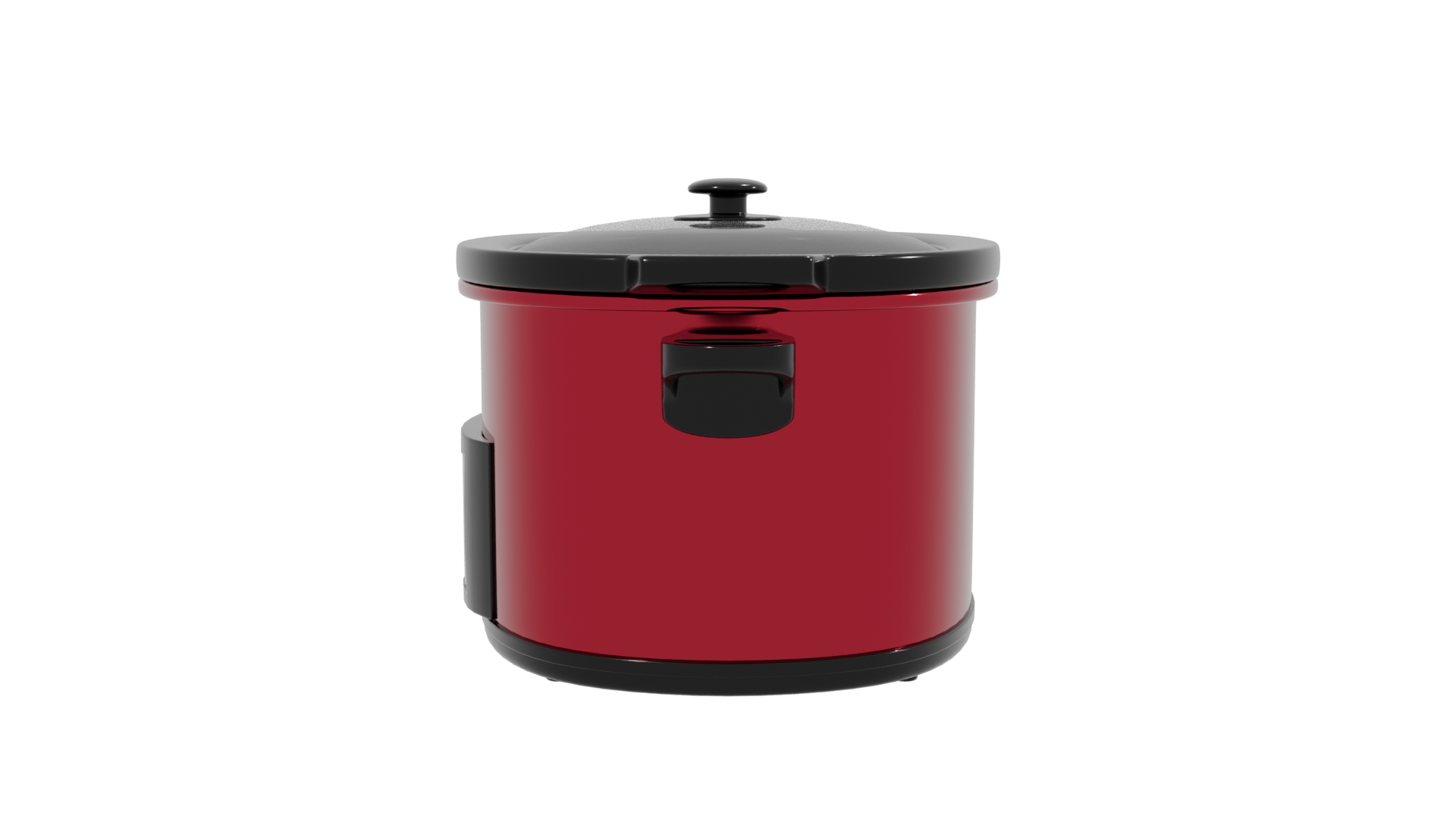 Stylish Slow Cooker Model 3D - Professional 3D Model Render 2