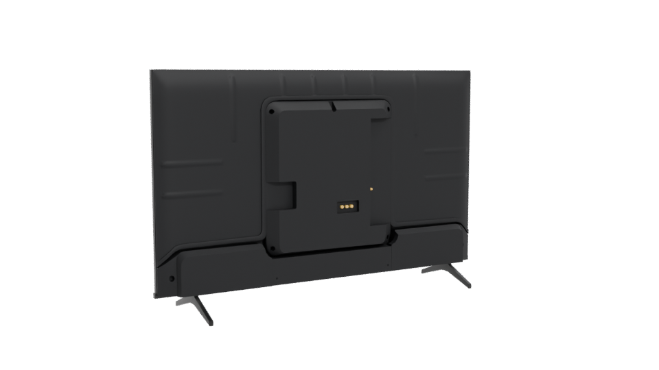 Sleek Modern LED TV Model - Professional 3D Model Render 4