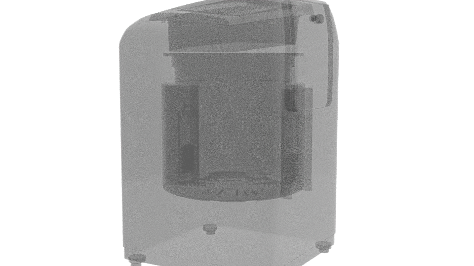 Contemporary Top-Load Washing Machine 3D Model - Professional 3D Model Render 3