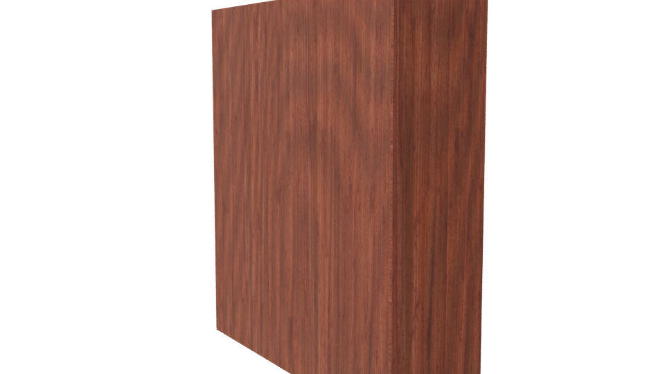 Stylish Wooden Wardrobe 3D Model - Professional 3D Model Render 7