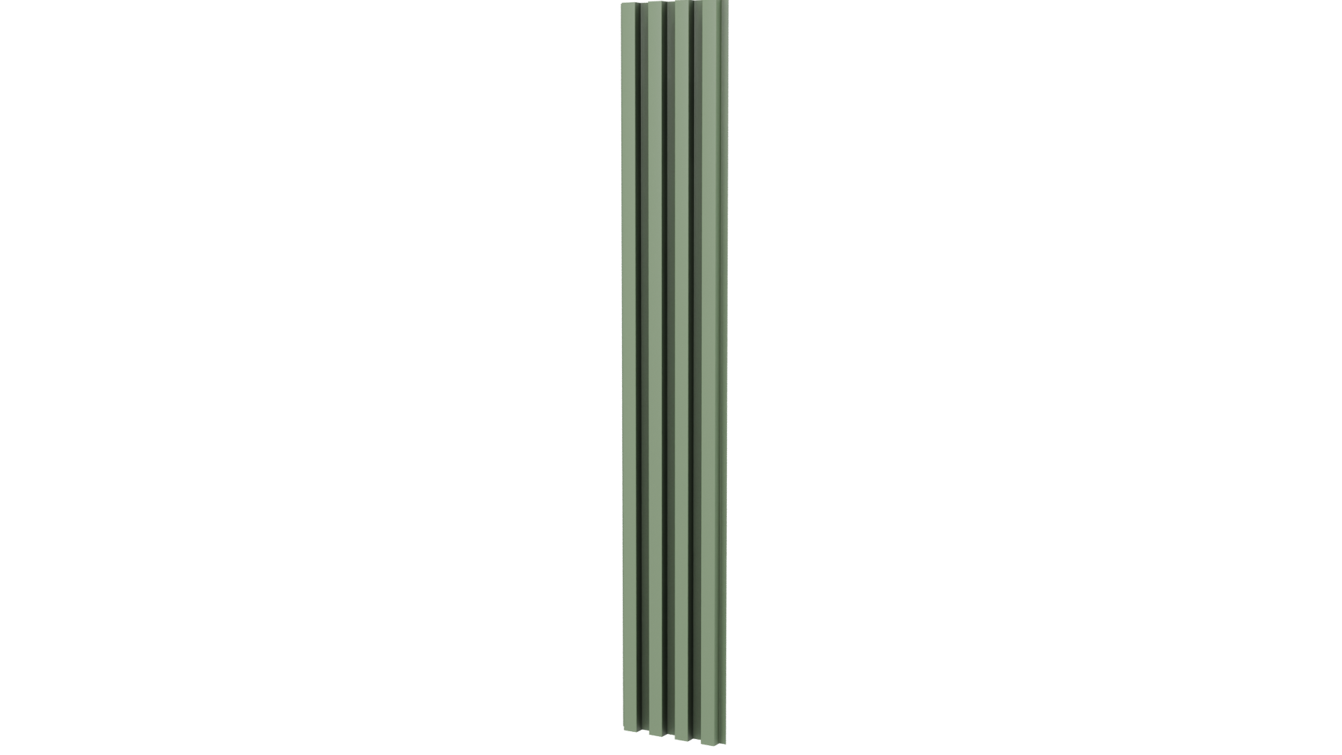 Stylized Vertical Panel Design 3D Model - Professional 3D Model Render 6