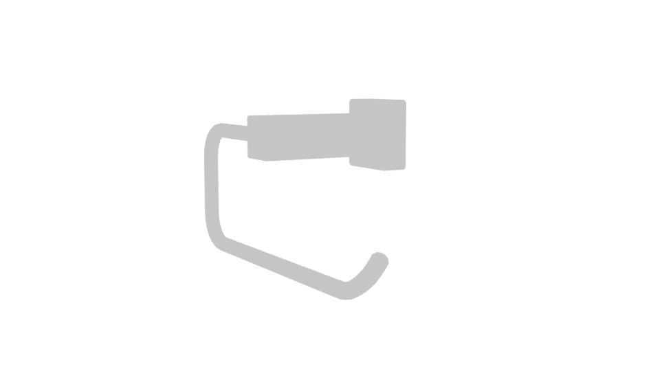 Stylish Metal Towel Holder 3D - Professional 3D Model Render 13