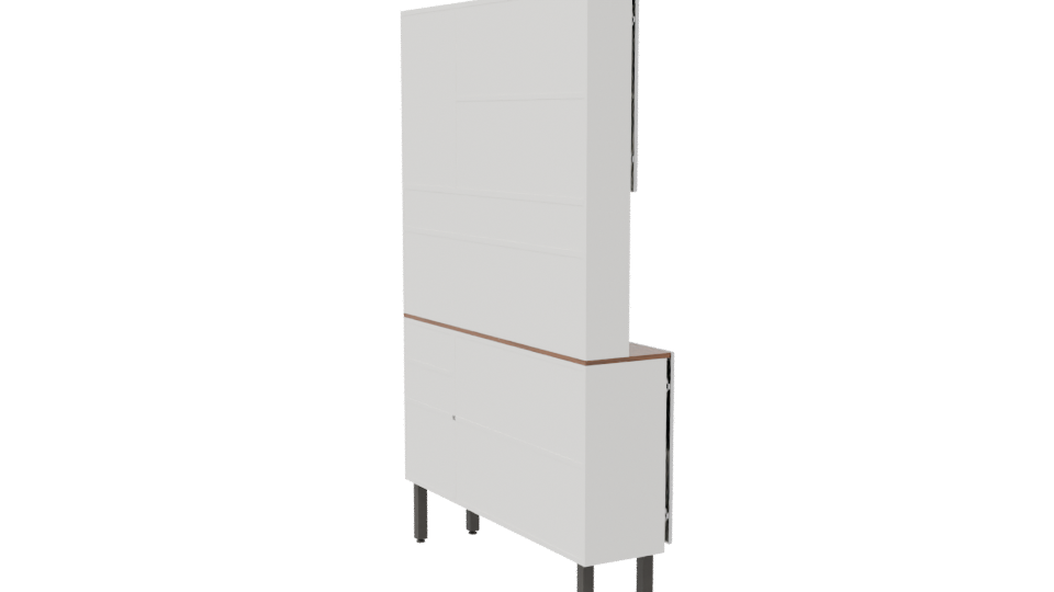 Modern Kitchen Cabinet 3D Model - Professional 3D Model Render 7