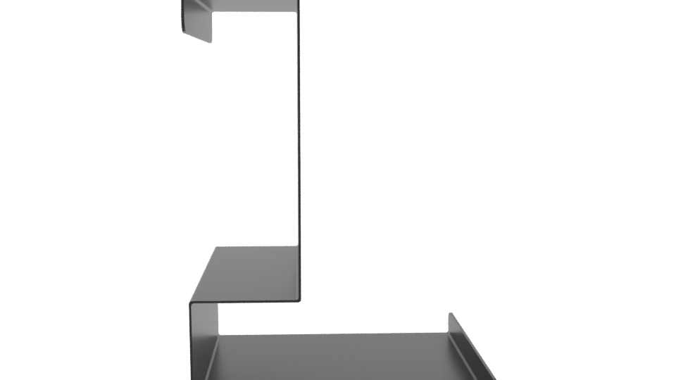 Sleek Minimalist Display Stand 3D - Professional 3D Model Render 8