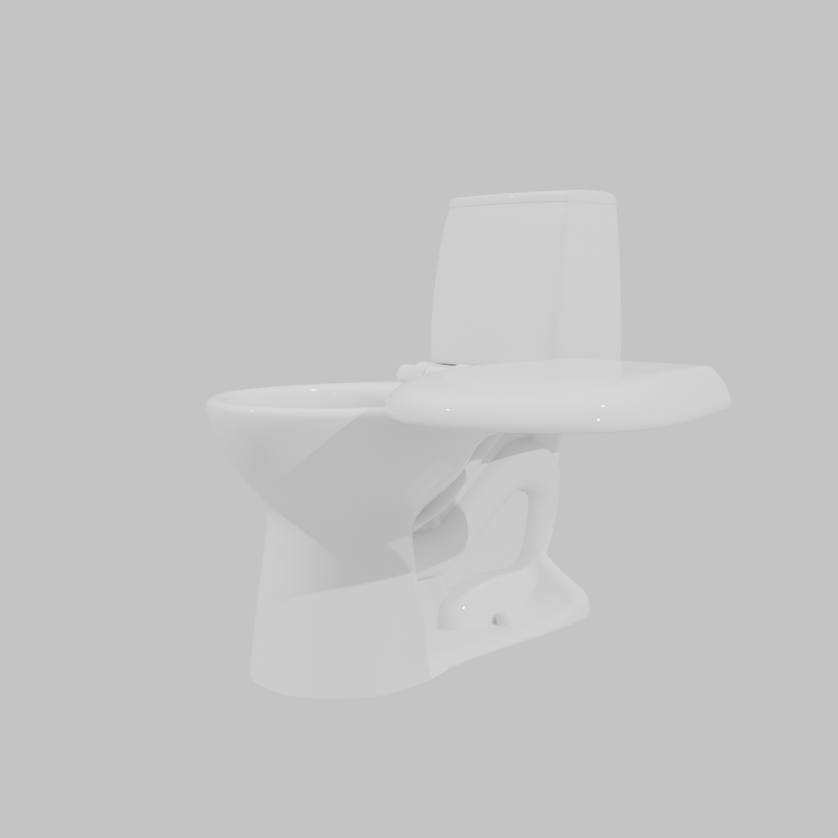 Toilet Ecoclean single blanco