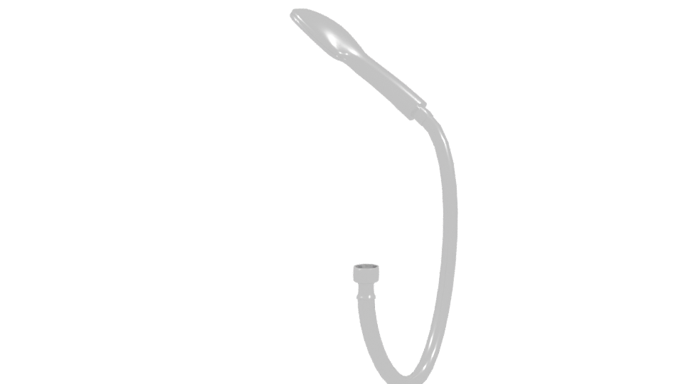 Modern Shower Head 3D Model - Professional 3D Model Render 3