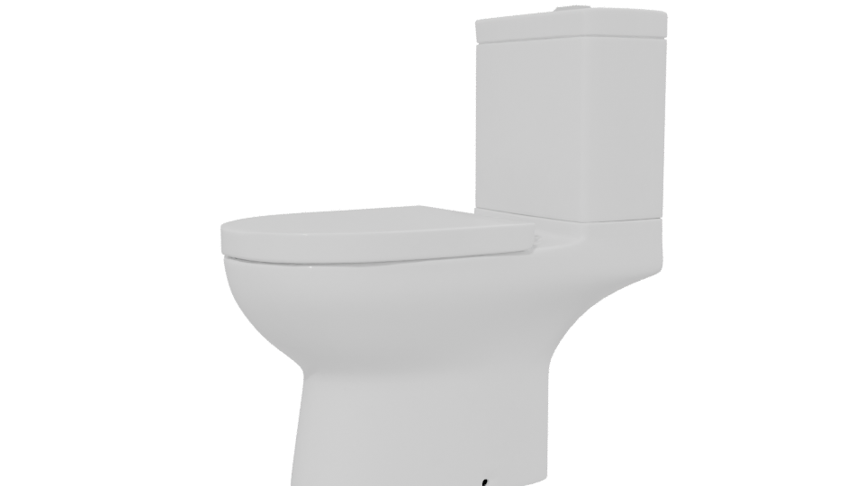 Modern Bathroom Toilet 3D Model - Professional 3D Model Render 13