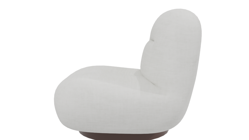 Contemporary Sofa Chair 3D Model - Professional 3D Model Render 2