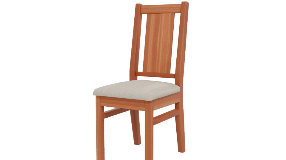 Wooden Chair Model 323e7907 - Professional 3D Model Render 12