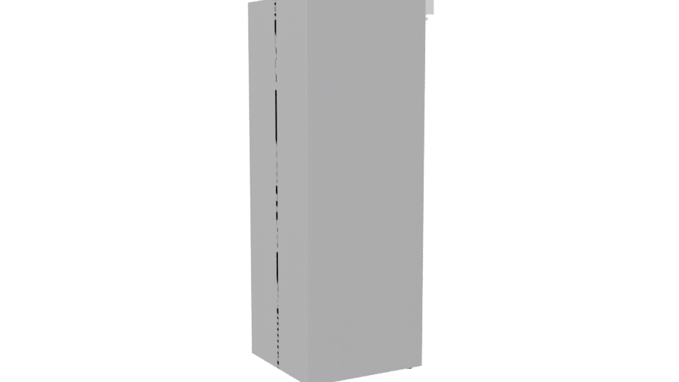 Sleek Modern Refrigerator 3D Model - Professional 3D Model Render 7