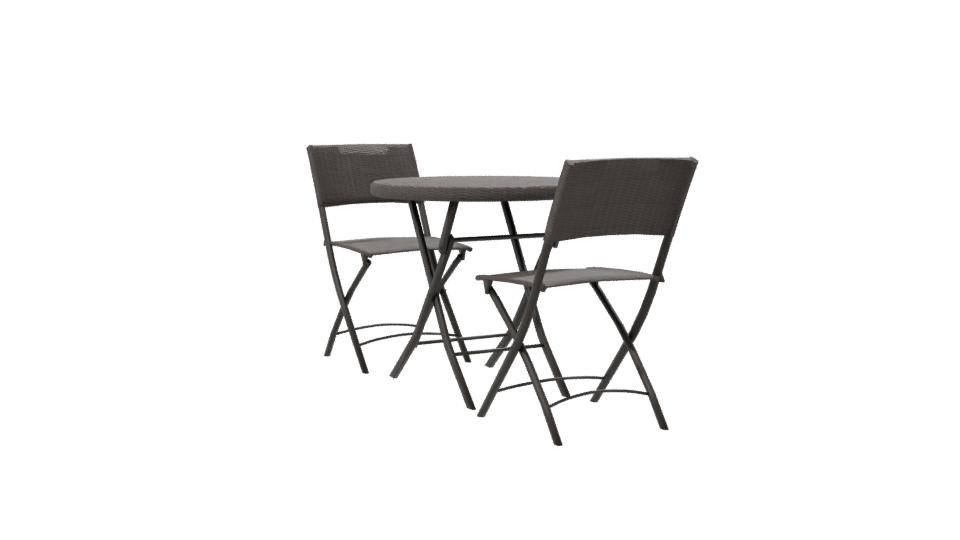 Stylish Outdoor Table Set 3D - Professional 3D Model Render 7