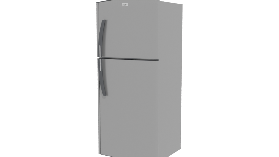 Sleek Refrigerator 3D Model - Professional 3D Model Render 12