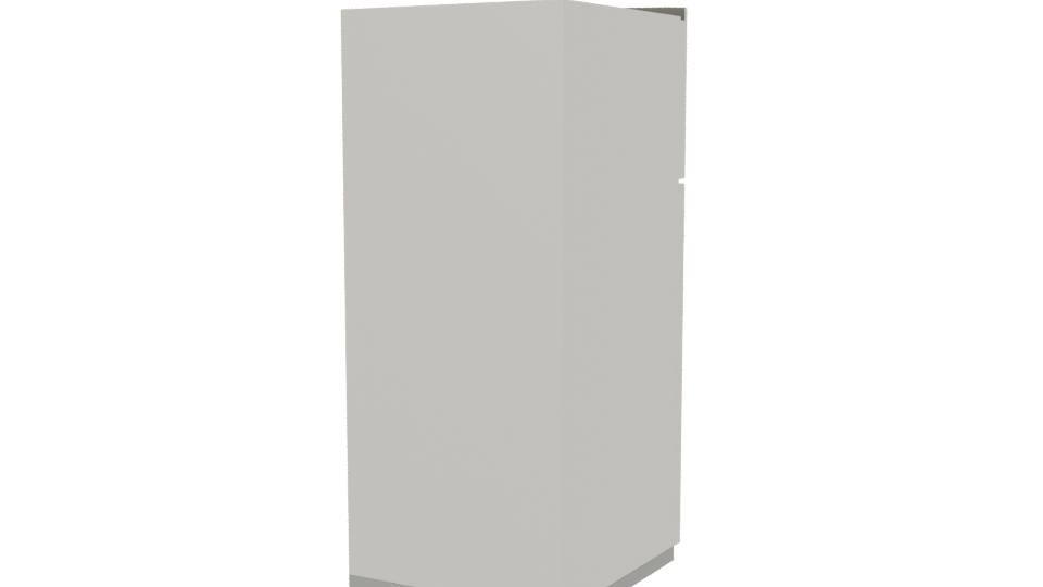 Modern Refrigerator Household Model - Professional 3D Model Render 6