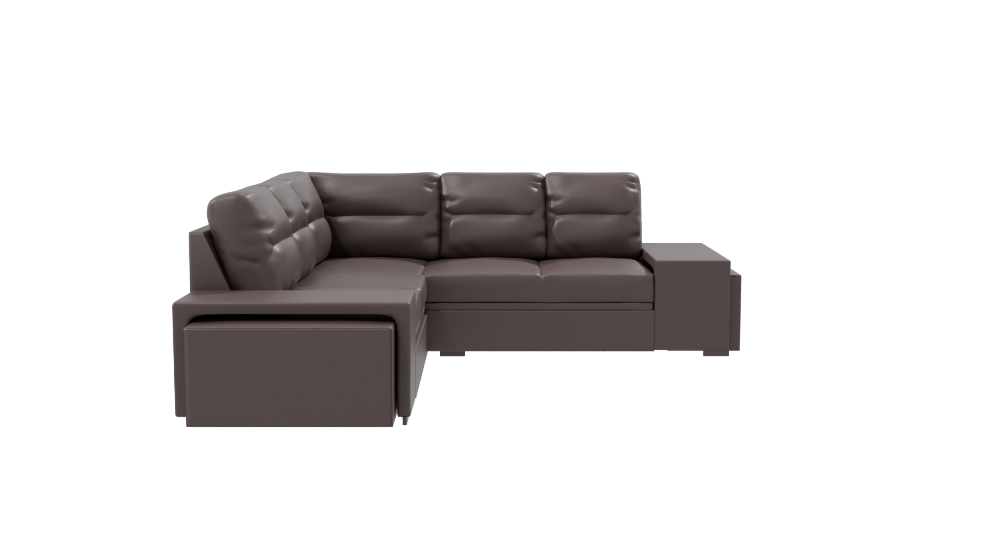 Contemporary Modular Sofa Set 3D Model - Professional 3D Model Render 8