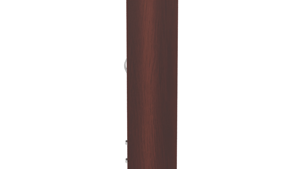 Elegant Wooden Cabinet 3D Model - Professional 3D Model Render 2