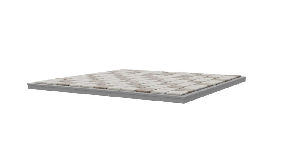 Stylish Ceramic Tile Floor 3D - Professional 3D Model Render 6