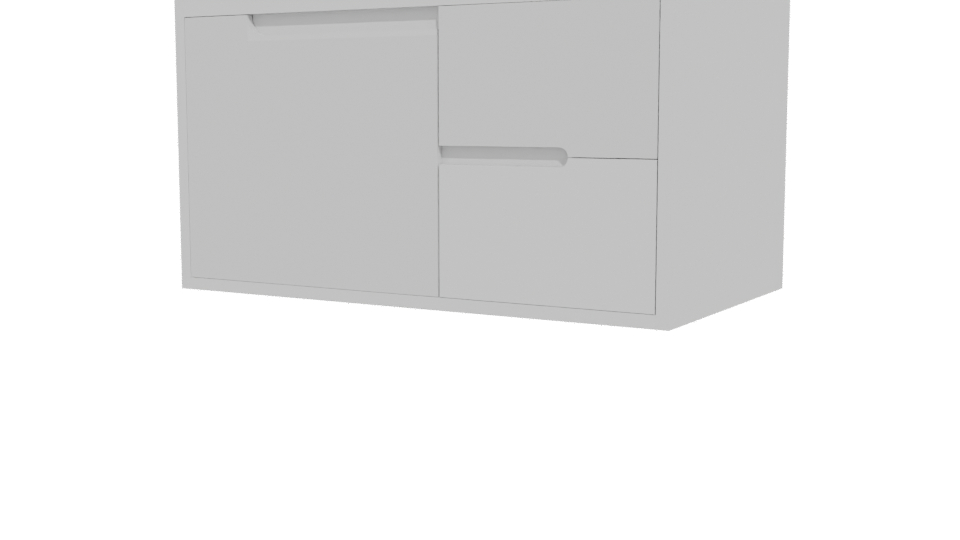 Stylish Modern Bathtub Model - Professional 3D Model Render 12