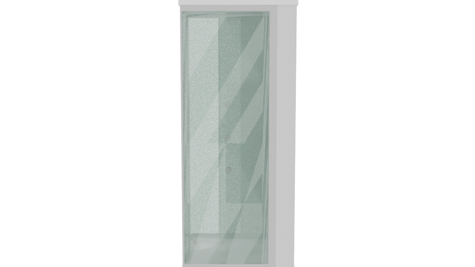 Modern Shower Cabin 3D Model - Professional 3D Model Render 2