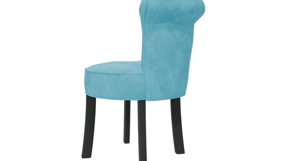 Stylish Modern Accent Chair 3D - Professional 3D Model Render 6