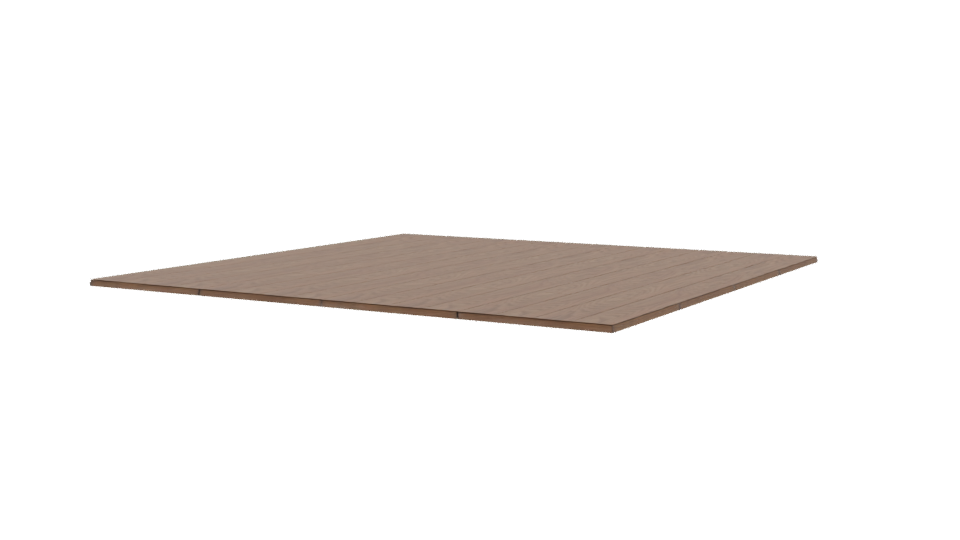 Wooden Panel Floor 3D Model - Professional 3D Model Render 9