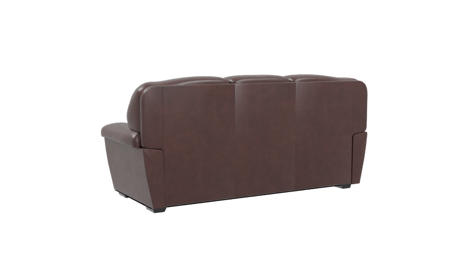 Premium Leather Sofa Model 3D - Professional 3D Model Render 4