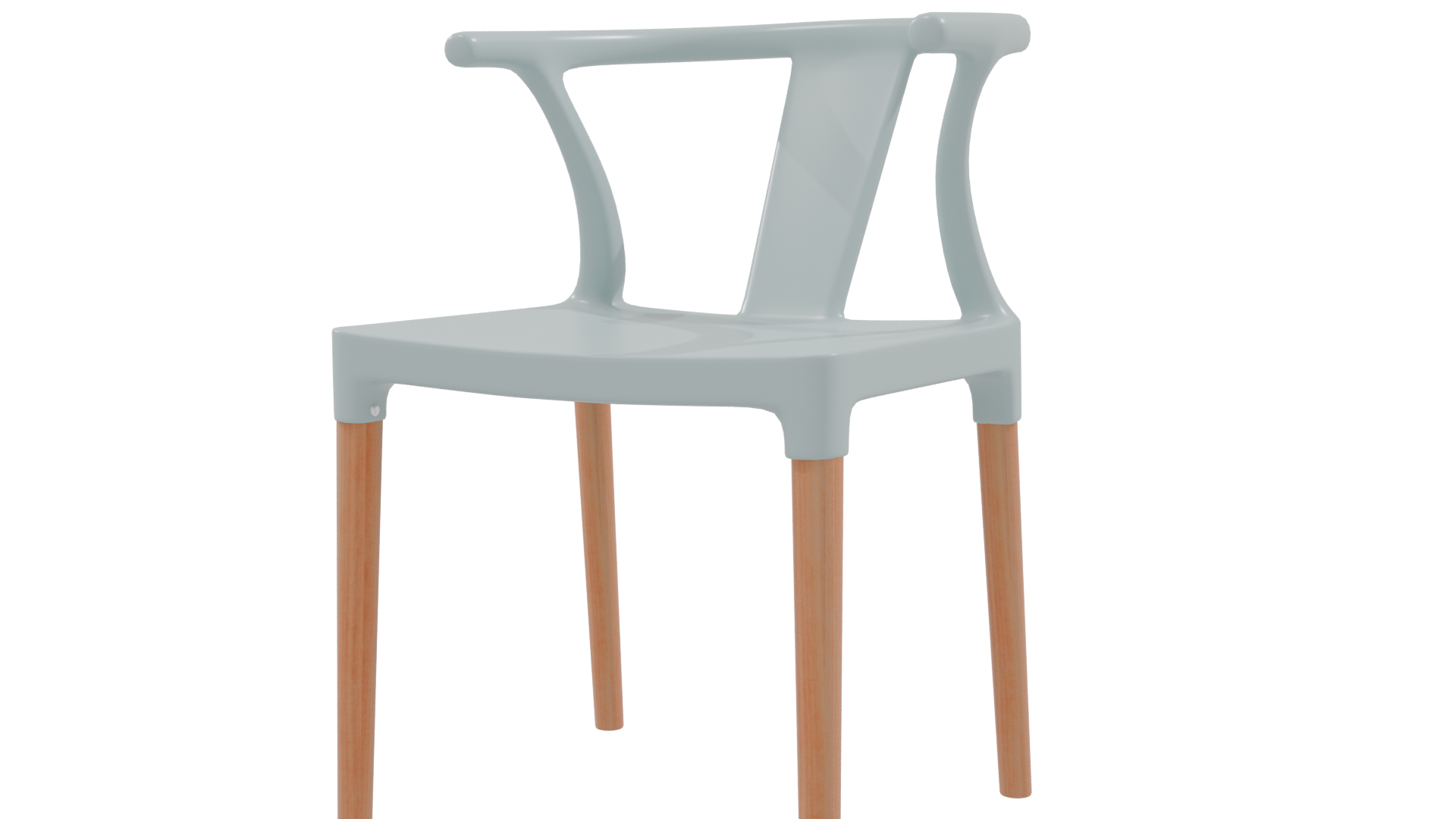 Stylish Minimalist Chair Model - Professional 3D Model Render 9