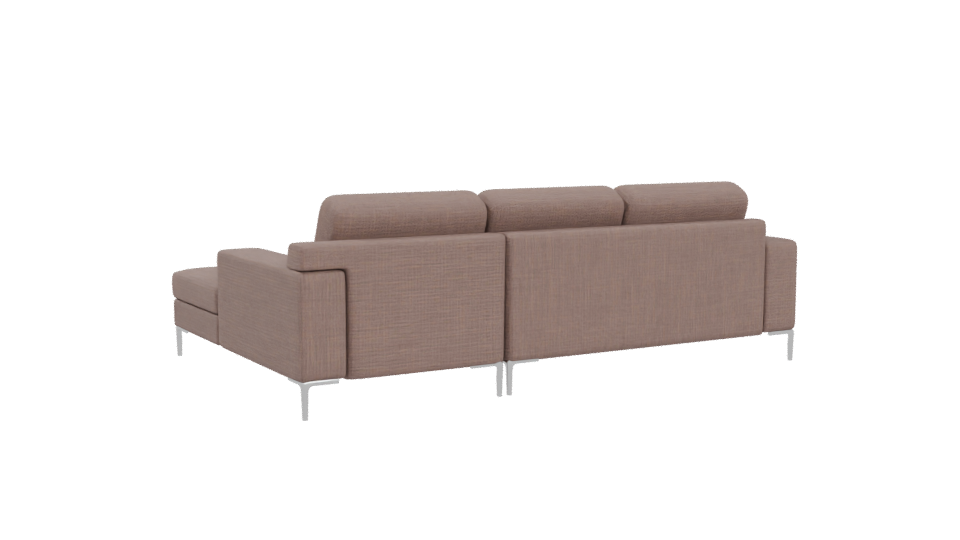 Contemporary Modular Sofa 3D Model - Professional 3D Model Render 4