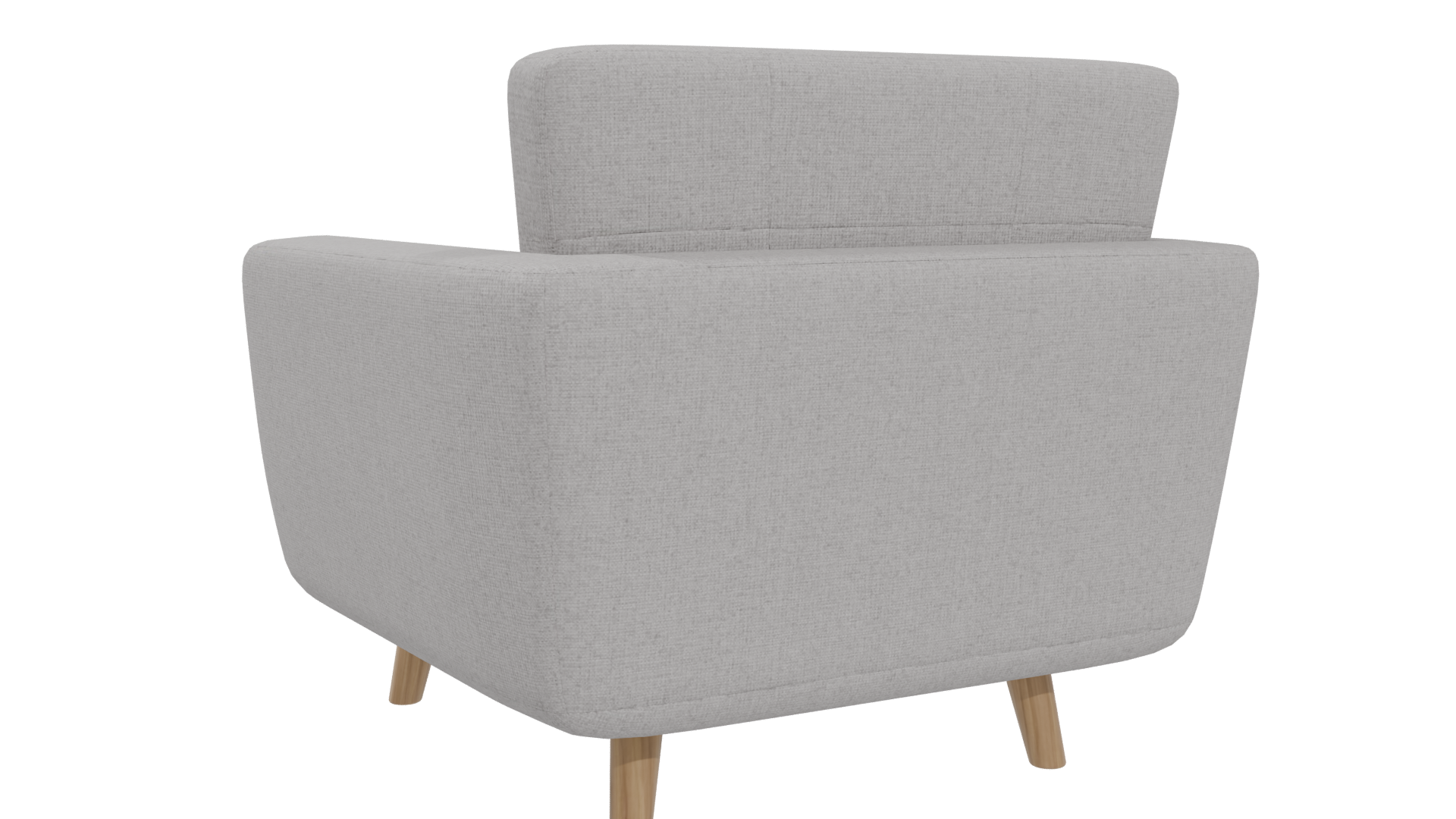 Stylish Modern Armchair 3D - Professional 3D Model Render 4