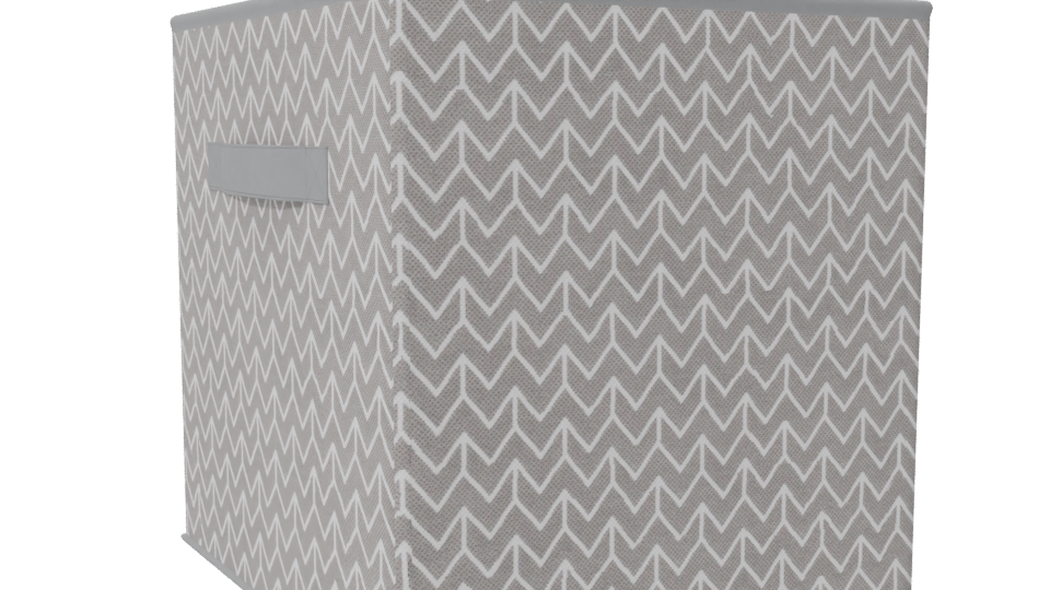 Stylish Fabric Storage Bin 3D - Professional 3D Model Render 7