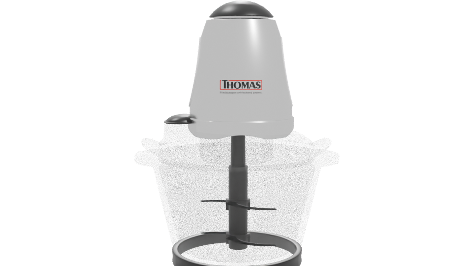 Stylish Kitchen Mixer 3D Model - Professional 3D Model Render 11