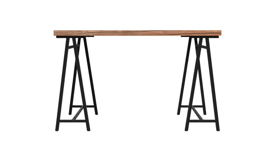 Contemporary Wooden Office Table 3D - Professional 3D Model Render 11