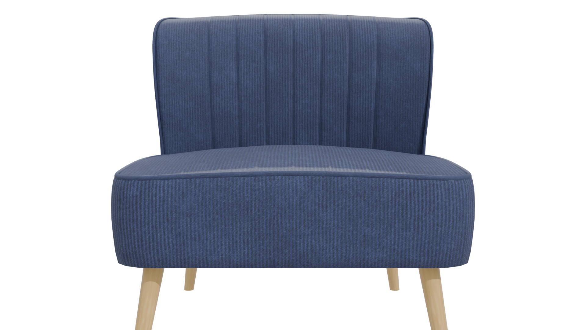Stylish Fabric Accent Chair 3D - Professional 3D Model Render 26