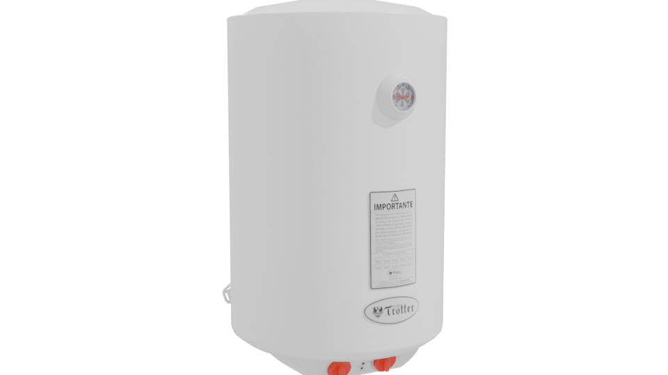 Stylish Electric Water Heater 3D - Professional 3D Model Render 10