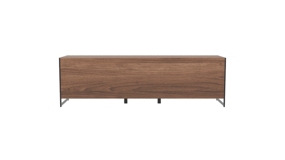 Stylish Wooden TV Stand 3D - Professional 3D Model Render 5